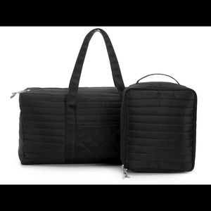 DSW weekender and shoe bag